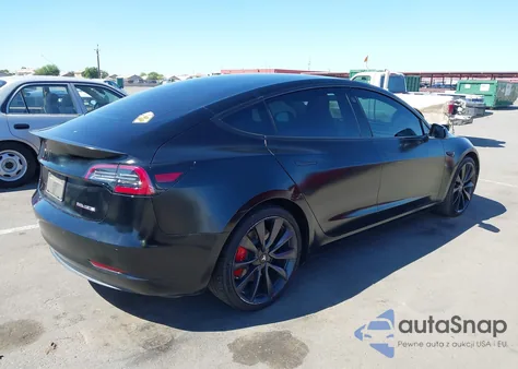 2020 Tesla Model 3 Performance Dual Motor All-Wheel Drive from USA, damaged, VIN 5YJ3E1EC9LF623548